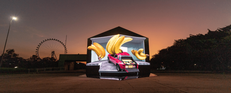 Chevrolet lança Pick-up Montana com tecnologia digital inédita para OOH