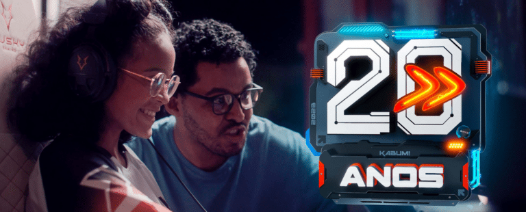 KaBuM! celebra 20 anos de história e lança filme para celebrar a conexão com as comunidades tech e gamer