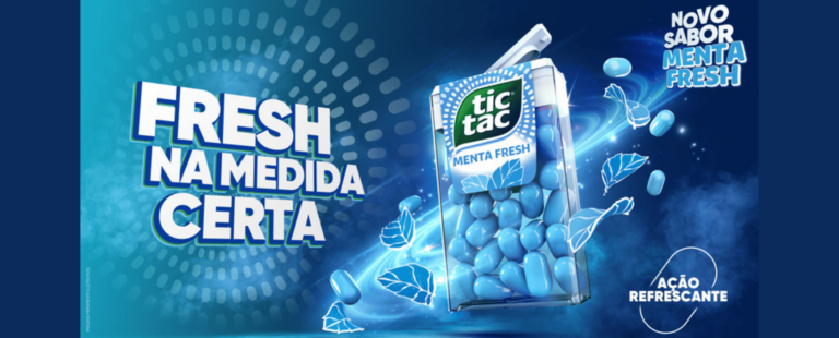 Tic Tac® relança marca com nova identidade visual e novo produto
