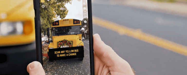 Hogarth Brasil produz filtro especial para campanha americana contra a violência nas escolas
