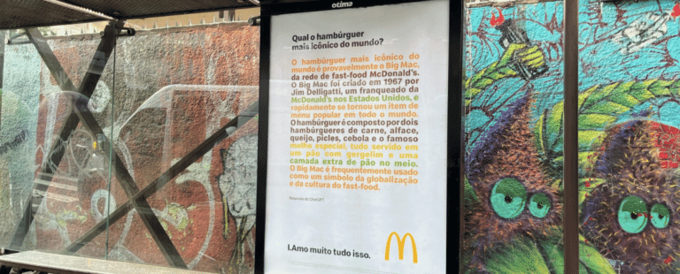 McDonald’s pergunta ao ChatGPT qual é o sanduíche mais icônico do mundo em nova campanha