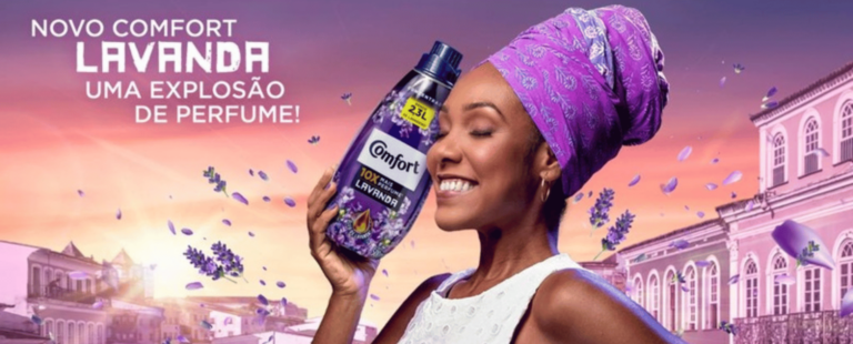 Comfort apresenta nova fragrância de lavanda especialmente para os nordestinos