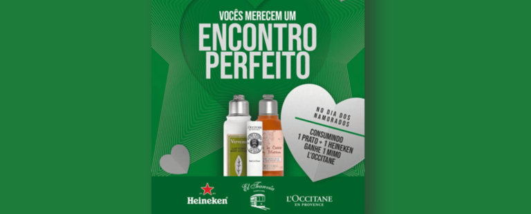 L’occitane e Heineken se unem para o Dia dos Namorados com ação de trade marketing