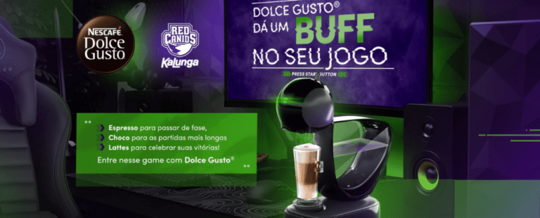 Nescafé® Dolce Gusto® se une ao time de eSports Red Canids para incentivar novos jogadores