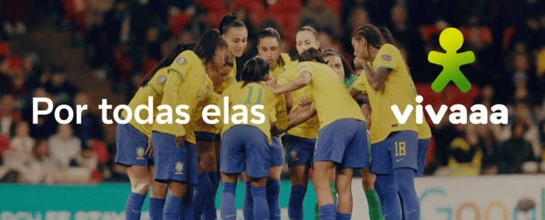 Vivo muda marca para Vivaaa em comemoração pela vitória da Seleção Feminina de Futebol