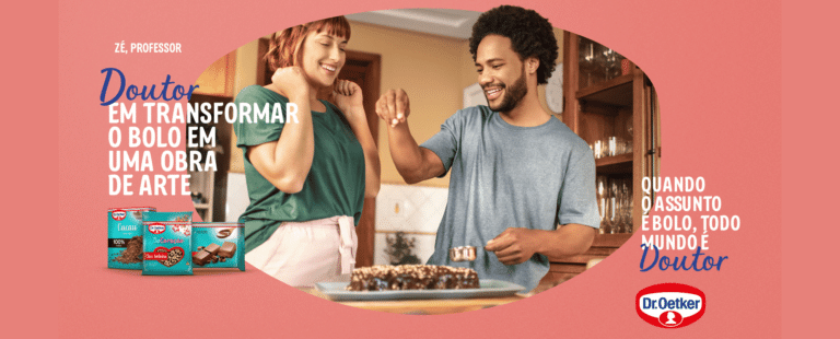 Dr. Oetker retoma campanha “Quando o assunto é bolo, todo mundo é Doutor”