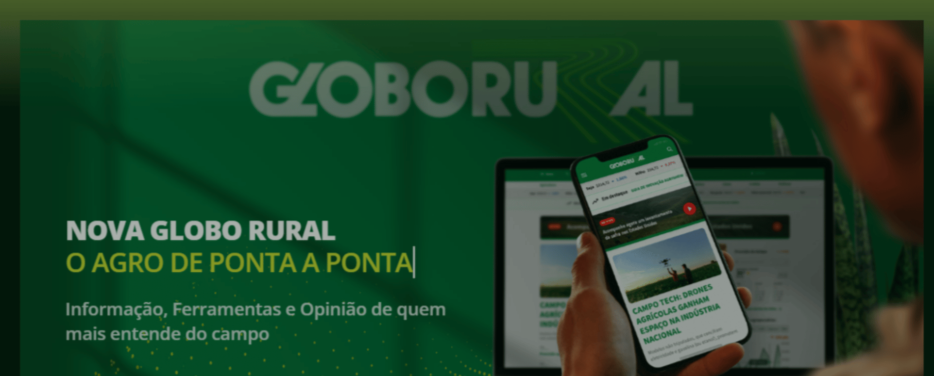 Nova Globo Rural estreia com conteúdo digital essencial ao produtor -  ABRAMARK
