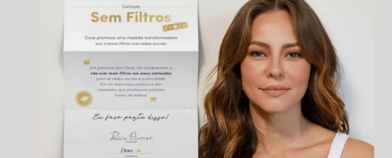 Dove contrata famosas para publicarem fotos sem filtros
