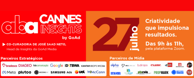 ABA Cannes Insights 2023, by GoAd tem como tema “Criatividade que impulsiona resultados”