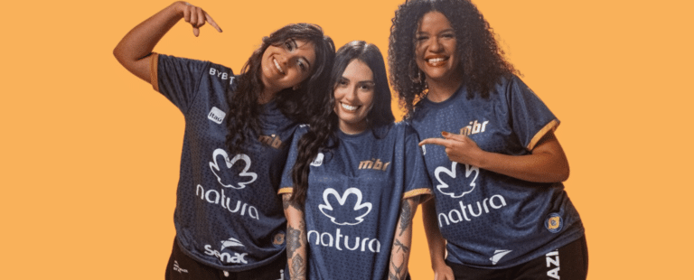 Natura é a principal patrocinadora do novo time de League of Legends do MIBR (Women in Brazil)