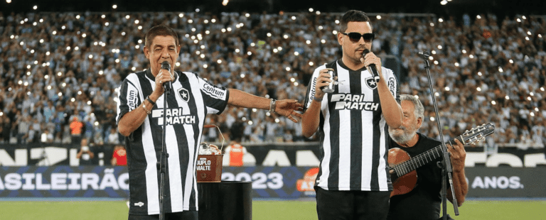 Brahma e Zeca Pagodinho surpreendem torcedores do Botafogo com feat inédito no Engenhão