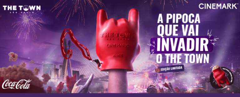 Cinemark levará sua famosa e premiada pipoca para o The Town 2023