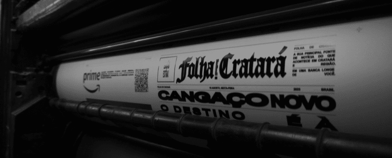 Wieden+Kennedy SP cria jornal para promover “Cangaço Novo”, do Prime Video