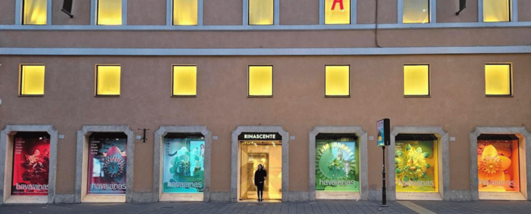 Havaianas realiza ativações em vitrines na Europa, Estados Unidos e Ásia