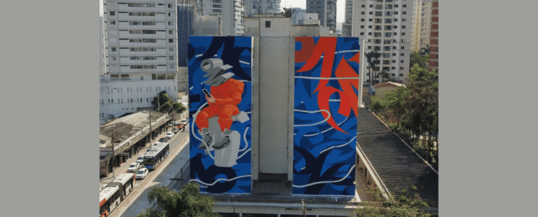 Rico lança intervenção artística em prédio que foi escritório de Oscar Niemeyer