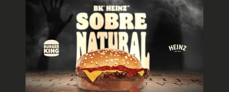 Burger King® e Heinz criam novo sanduíche de Halloween e lançam campanha assinada pela David