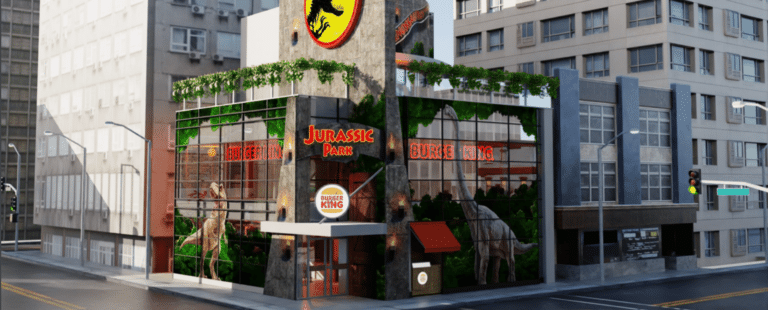 Burger King® inaugura loja com tema Jurassic Park