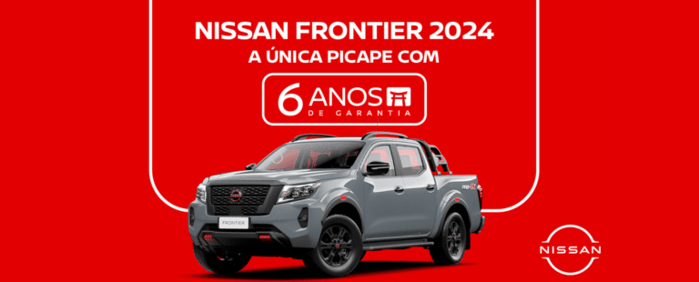 Comunicado interrompe a jornada do consumidor e apresenta os seis anos de garantia da Nissan Frontier em nova campanha