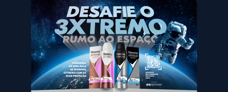 Rexona Clinical promove desafio extremo no Planetário do Parque Ibirapuera para comprovar proteção 3x superior