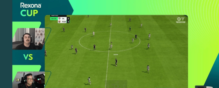 Movimentos dos gamers durante futebol online somam pontos em ação inovadora da Rexona