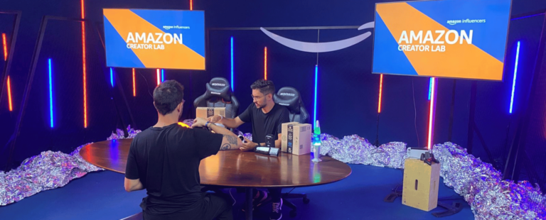 Amazon Brasil apresenta Creator Lab, miniestúdios para receber até 100 influenciadores