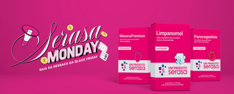 Serasa cria campanha Serasa Monday e brinca de distribuir remédios para curar a ressaca da Black Friday