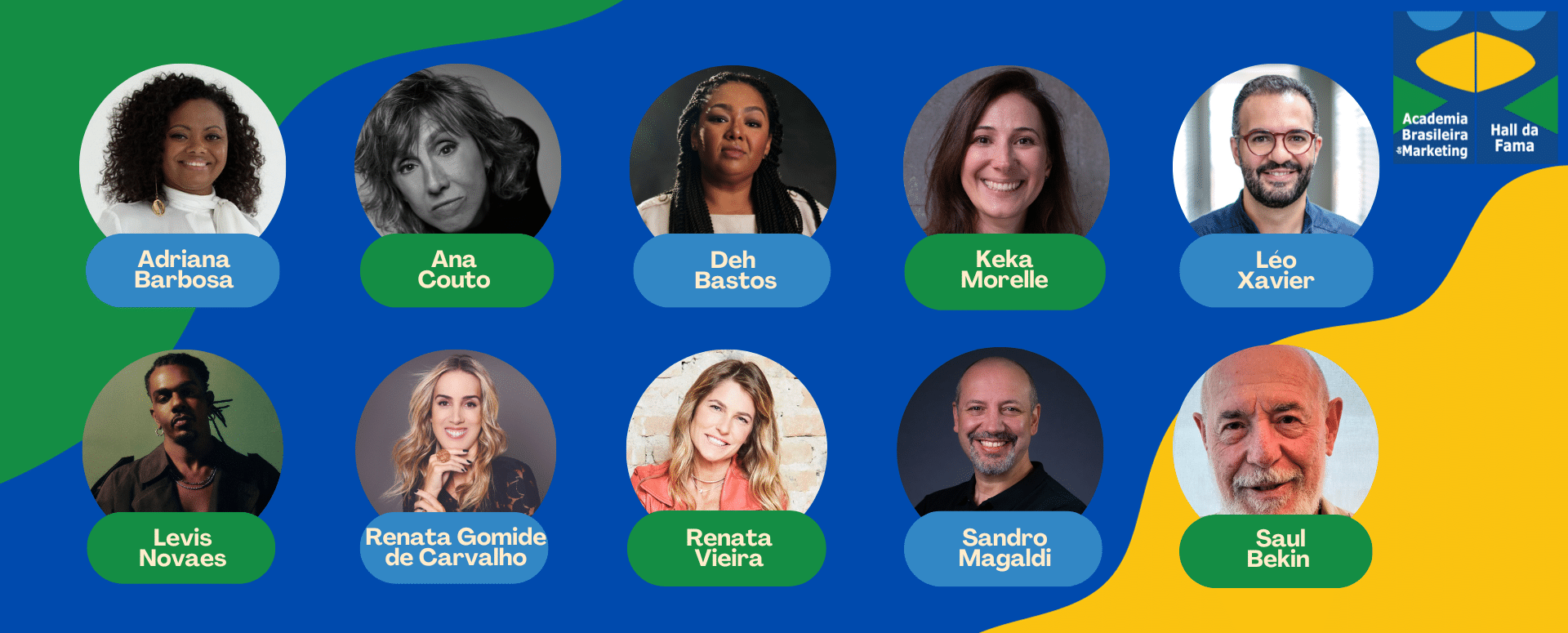 Conheça os 10 novos integrantes do Hall da Fama do marketing brasileiro -  ABRAMARK