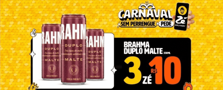 É 3 por 10! Zé Delivery leva promoção mais famosa do Carnaval brasileiro para casa dos consumidores