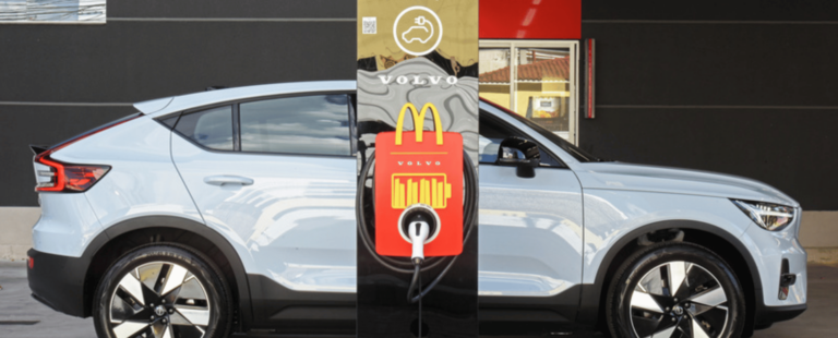 Volvo Car Brasil e McDonald’s disponibilizam carregamento para veículos elétricos em restaurantes