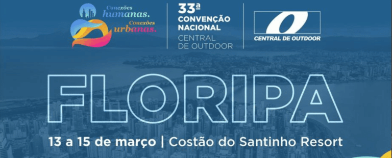 Com João Branco e programação confirmada, pela primeira vez Central de Outdoor abre as portas do maior encontro de mídia exterior para não associados
