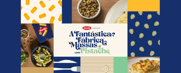 Barilla lança campanha para mostrar que o pistache e a massa são uma combinação perfeita