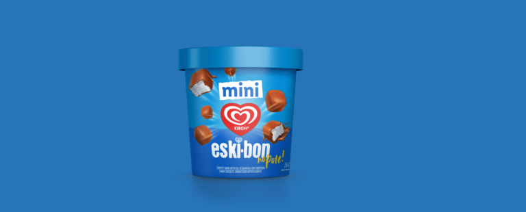 Kibon lança Mini Eski-Bon no Pote em edição limitada com venda exclusiva no Rappi Turbo SP
