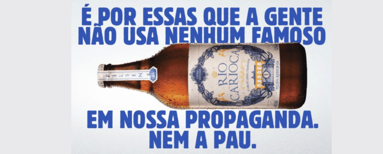 Cerveja Rio Carioca tem nova campanha