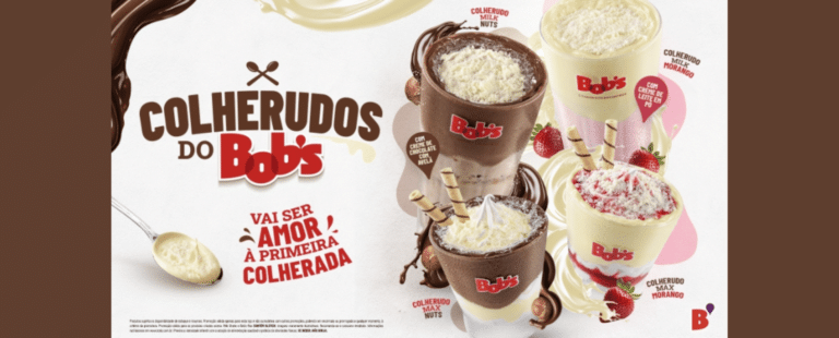 Bob’s turbina sobremesas com mais recheio para comer de colher