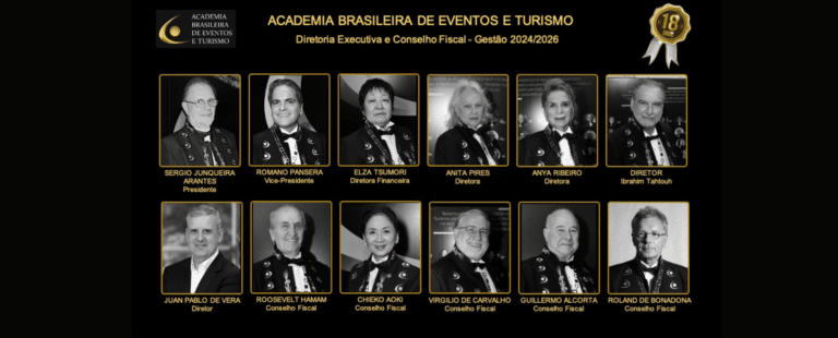 Academia Brasileira de Eventos e Turismo elege nova Diretoria
