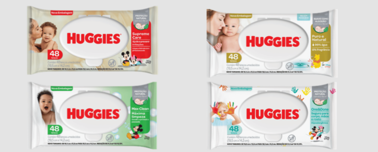 Huggies explora as expressões faciais dos bebês em nova campanha que destaca seu portfólio de lenços umedecidos