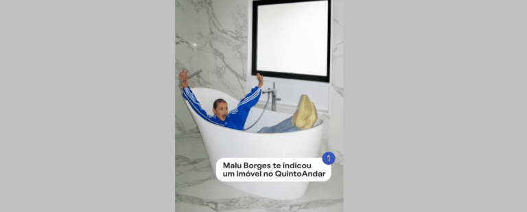 Com Malu Borges, QuintoAndar expande campanha e lança, pela primeira vez, lista inédita de imóveis selecionados pela influenciadora