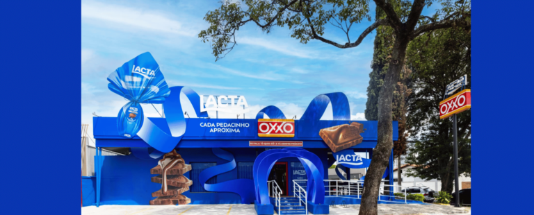 Em Parceria com a Oxxo, Lacta cria loja conceito para Páscoa 2024