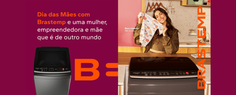 Brastemp estreia campanha com Boca Rosa e abre diálogo sobre maternidade e carreira
