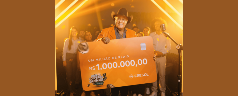 Cresol lança a maior campanha de prêmios do cooperativismo de crédito do Brasil: “Cooperar é Ganhar”
