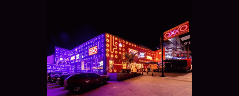 OXXO e Fanta criaram loja conceito para o lançamento da Fanta Pac-Man