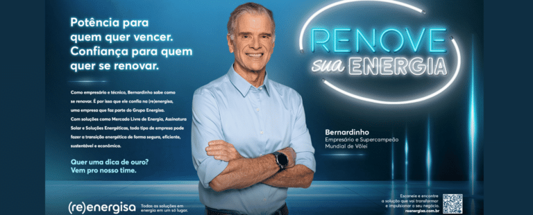 Bernardinho estrela nova campanha de marketing da (re)energisa