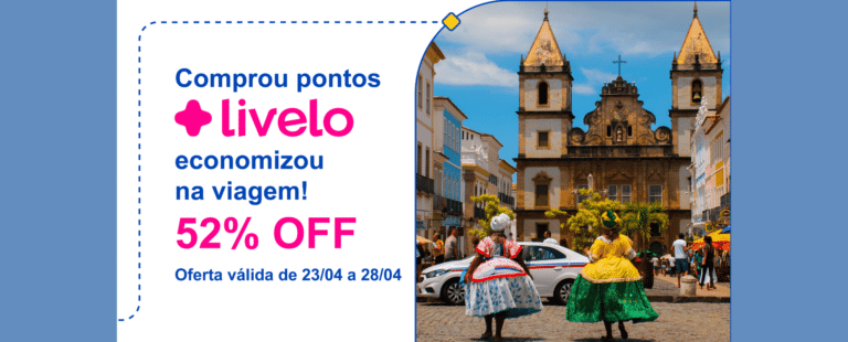 KMV e Livelo anunciam promoção de até 52% de desconto na troca de pontos KMV