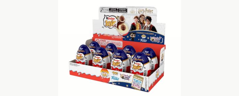 Kinder® Joy e Warner Bros. Discovery Global Consumer Products se unem para lançar a coleção Harry Potter no Brasil