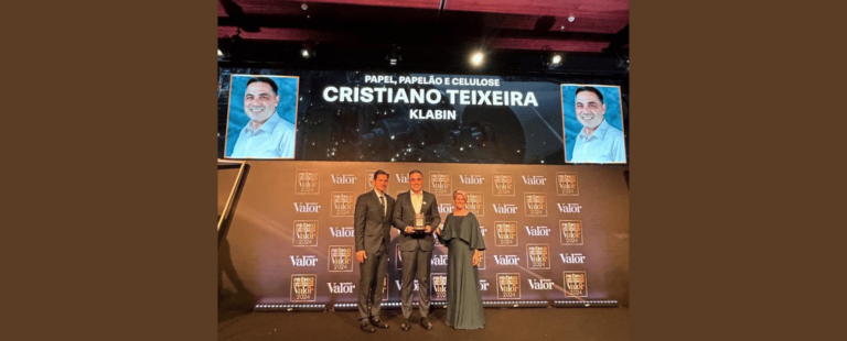 Diretor-geral da Klabin, Cristiano Teixeira, é eleito Executivo de Valor