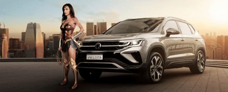 Volkswagen e Warner lançam campanha do Taos com a Mulher Maravilha