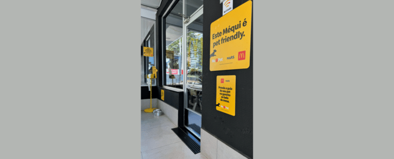 McDonald’s e Mars inauguram espaços pet-friendly em restaurantes da marca no Brasil