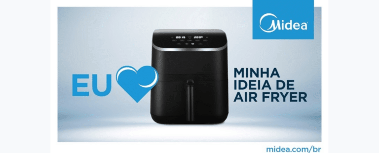 Midea Lança a Campanha “Eu Amo Minha Ideia de Air Fryer”
