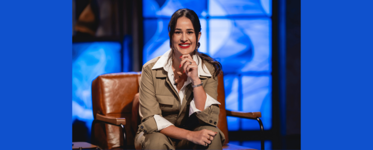 Alexandra Casoni volta como convidada da 9ª temporada de Shark Tank Brasil, no Sony Channel