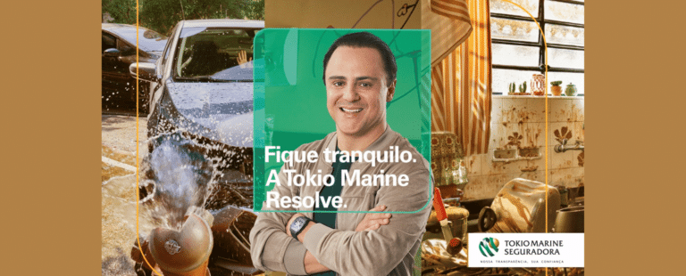 Tokio Marine lança nova campanha de mídia com Felipe Massa